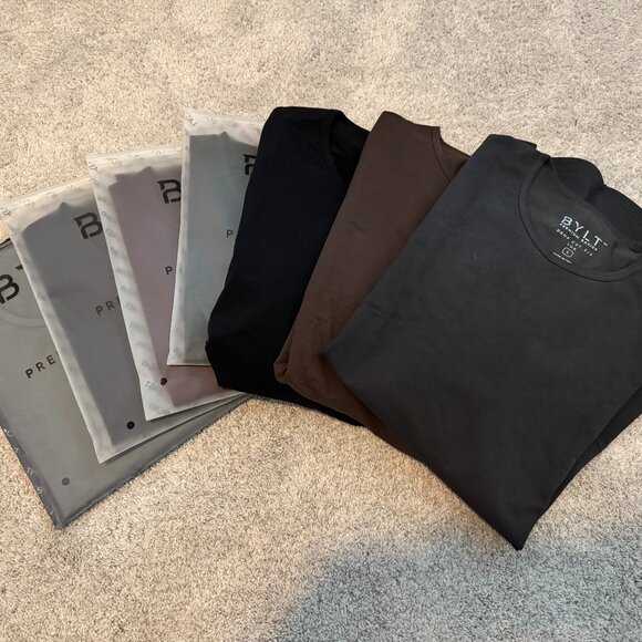 BYLT Premium Basics Lux T-Shirts S/S - Picture 1 of 8